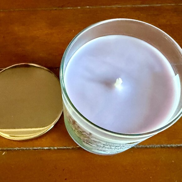 NEW OCEANSIDE LAVENDER Single Wick Candle 8oz Bath & Body Works - Picture 2 of 3